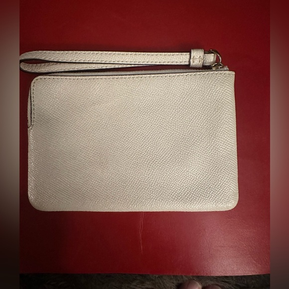 Coach White Wristlet - Picture 4 of 5
